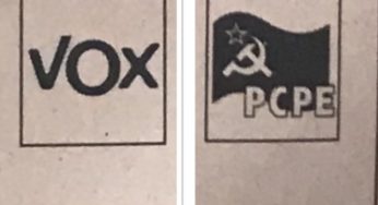 Un votante rebelde confiesa haber votado a VOX y al PCPE en el Senado
