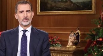 El Rey de España felicitó ‘las Pascuas’ y mostró el Portal de Belén