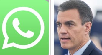 Descubren una dura discusión por WhatsApp entre Sánchez y Abascal