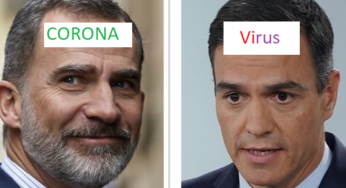 ENCUESTA: ¿La ‘Corona’ de Felipe VI o el ‘virus’ de Pedro Sánchez?