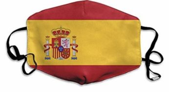 Mascarilla de la Bandera de España, muy idónea contra el ‘coletavirus’