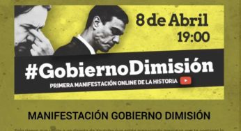 Gran manifestación virtual contra Sánchez: Este miércoles, a las 19.00