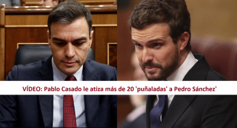 VÍDEO: Pablo Casado le mete más de 20 ‘zascas’ a Pedro Sánchez
