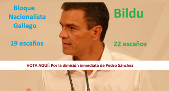 VOTA: ¿Debería dimitir Sánchez por haber acrecentado el separatismo?