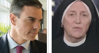 VÍDEO: Una Monja da una espectacular lección moral a Pedro Sánchez