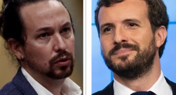 VÍDEO: Pablo Iglesias felicita a Pablo Casado por su ‘discurso brillante’