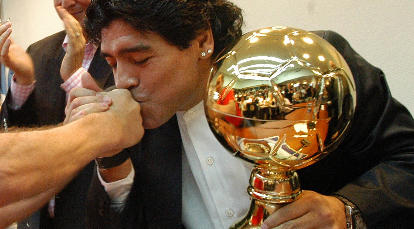 Una oración por el eterno descanso de Diego Armando Maradona