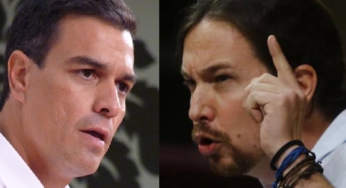 ÚLTIMAS NOTICIAS: Sánchez e Iglesias discuten a causa de sus diferencias