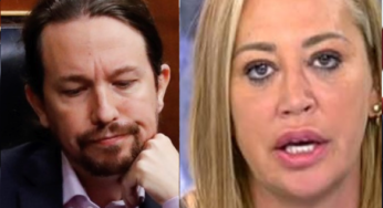 Belén Esteban fulmina a Pablo Iglesias en defensa de la Monarquía