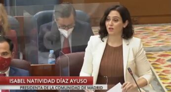 Ayuso responde a los progres: ‘Los ciudadanos trabajan más que ustedes’