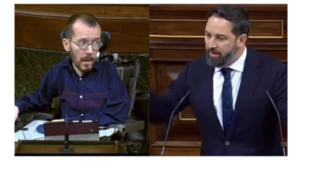 Echenique pierde la educación con Abascal y él responde con elegancia