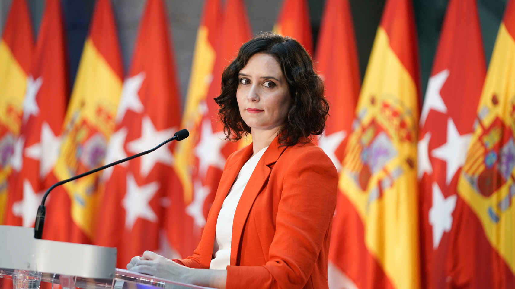 Ayuso endurece su eslogan ante Iglesias: ‘Comunismo o libertad’