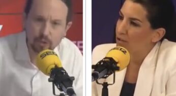 Vídeo: Iglesias huye y patalea tras la lección de democracia de Monasterio