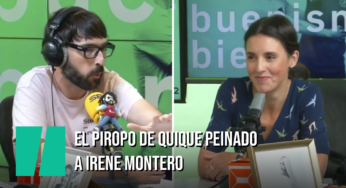 VÍDEO: Un periodista de izquierda piropea a Montero y ella se emociona