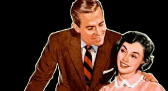 Diálogos con gracejo: Marido orgulloso de sí mismo charla con su mujer